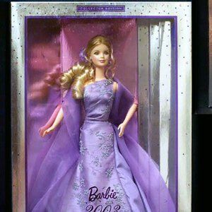 Barbie 2003 Collector Edition Lavender Organza Gown